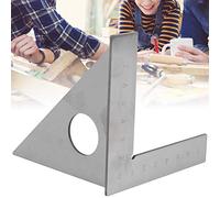 Stylebest Stainless Steel Right Angle Ruler Precision Measuring Tool for Woodworking 90/45 Degrees High Accuracy 0.1mm 1 Unit