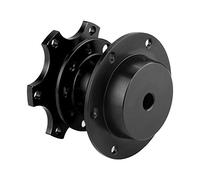 Stylebest Steering Wheel Hub Adapter Arrow Storage Case Kit for Racing, Durable Aluminum Alloy, Easy Installation, Fits Most 6-Bolt Wheels (Black)