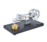 Stylebest Stirling Engine Kit Durable Aluminum Alloy Power Generator Model for Physics Experiment Laboratory Teaching Tool