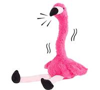 Stylebest Talking Flamingo Repeats What You Say Twisting Electric Interactive Animated Toy Speaking Plush Buddy Gifts for Toddlers Birthday Festival Holiday