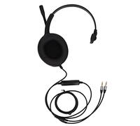 Stylebest Telephone Headset Professional Noise Reduction PC Headset for Call Centers and Customer Service Black Molded ABS 1 Unit