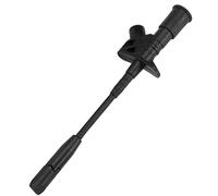 Stylebest Test Hook Multi-Function Mini Grabber Probe for Circuit Testing, Car Repair, and Diagnostics - Stainless Steel, PA Insulation, 1 Piece (Black)