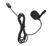 Stylebest Type C Lavalier Microphone with Intelligent Noise Cancellation and Omnidirectional Sound for Karaoke Recording, 1 X Wired Lavalier Mic