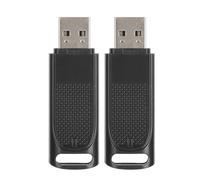 Stylebest USB VR Dongle Receiver, 2 Pieces Portable Wireless Adapter for Valve Index, Controllers and Vivid Trackers, Plug and Play with Extension Cables (Black Transparent)