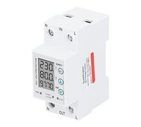 Stylebest Voltage Protector Adjustable Current Digital Display Power Monitoring for Home Appliances 230VAC 50/60Hz ABS 1 Unit