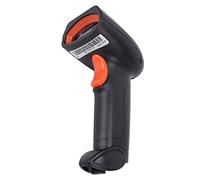Stylebest Wireless Barcode Scanner Handheld Durable 2D Reading Device with AI Voice Broadcast for Supermarket Black