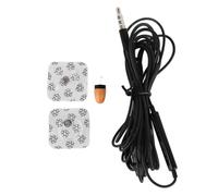 Stylebest Wireless Mini Earphones Lightweight 110dB Clear Sound for Mobile Phone Use Small Concealed Earpiece Black 2 Units