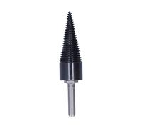 Stylebest Wood Splitter Drill Bit High Speed Steel Head Firewood Cone Punching Tool for Efficient Wood Splitting 32mm