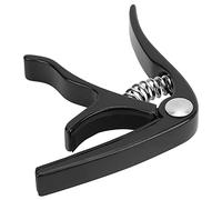 Stylebest Zinc Alloy Ukulele, Lightweight and Durable String Clipper for Easy Play, Portable for Musicians, Silicone Pads Included (Black)