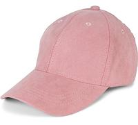 styleBREAKER 6-Panel Cap in Suede Look, Adjustable Baseball Cap, Unisex, Perfect for Casual wear, Model Number 04023049., Colour:Rose