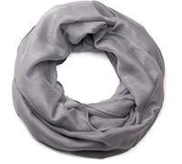 styleBREAKER elegant glittering tube scarf, uni, ladies 01018090, Colour:Light-Grey