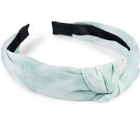 styleBREAKER Ladies Fabric Headband with Colourful Batik Gradient Pattern, Twist Knot, Headband, Hair Accessories 04027046, Colour:Mint-White