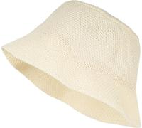 styleBREAKER Ladies Fishing Hat Made of airy Woven Paper Straw, Foldable Crush hat, Sun hat, Bucket Hat 04025032, Cream