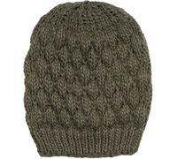 styleBREAKER Ladies Knitted Beanie Hat with Bubble Pattern, Plain Winter, Raspberry Pattern Knitted Hat 04024193, Colour:Olive