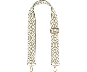 styleBREAKER Pockets shoulder strap with Aztec pattern, interchangeable bag strap with snap hook, adjustable, unisex 02013015
