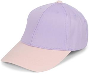 styleBREAKER Unisex Baseball Cap Two-Tone Pastel, 6 Panel Cap Multicolored, Adjustable Buckle Basecap 04023095, Colour:Lilac-Rose