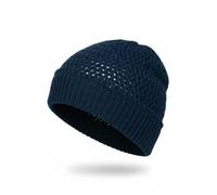 styleBREAKER Unisex Chunky Knit Openwork Beanie | Double-layer slouch beanie, eyelet pattern, 100% viscose, breathable, unlined, fits up to 59 cm head size.