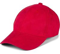 styleBREAKER Unisex Faux Suede Baseball Cap | 6-Panel Cap, Click Closure, Sweatband, Curved Brim, Air Holes, Soft Suede-Look Feel.