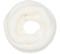 styleBREAKER Unisex Fine Knit Loop Scarf Winter,White