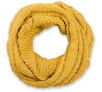 styleBREAKER Unisex Knitted Loop Scarf Check Pattern Winter | Soft fabric for cold days, wraps 2-3 times, itch-free comfort. Dimensions: approx. 65x31 cm.