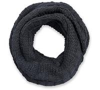 styleBREAKER Unisex Knitted Loop Scarf Check Pattern Winter | Soft fabric for cold days, wraps 2-3 times, itch-free comfort. Dimensions: approx. 65x31 cm.