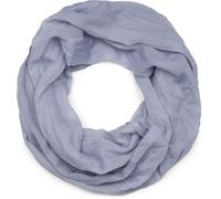 styleBREAKER Unisex Loop Scarf Solid Viscose 77x46cm,Grey
