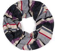 styleBREAKER Unisex Loop Scarf with Colourful Stripe Pattern, Lightweight Tube Scarf Multicoloured Striped, Shawl 01016215