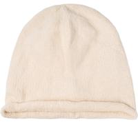 styleBREAKER Unisex Oversize Knit Beanie Hat with Rolled Brim, Warm Winter Knit Hat Unicoloured, Loose fit 04024207, Colour:Cream