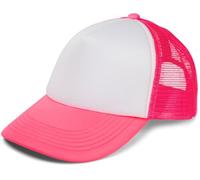 styleBREAKER Unisex Trucker Cap with Mesh | Head circumference 56-60 cm. Adjustable snap closure. 7.5 cm curved brim. OEKO-TEX STANDARD 100 certified polyester.