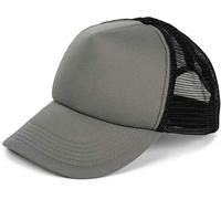 styleBREAKER Unisex Trucker Cap with Mesh | Head circumference 56-60 cm. Adjustable snap closure. 7.5 cm curved brim. OEKO-TEX STANDARD 100 certified polyester.