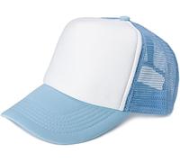 styleBREAKER Unisex Trucker Cap with Mesh | Head circumference 56-60 cm. Adjustable snap closure. 7.5 cm curved brim. OEKO-TEX STANDARD 100 certified polyester.