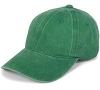 styleBREAKER Unisex Vintage Cotton Baseball Cap,Green