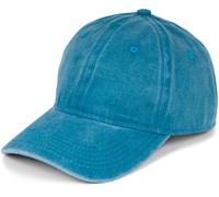 styleBREAKER Unisex Vintage Cotton Baseball Cap,Petrol