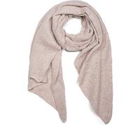 styleBREAKER Womens Asymmetric Woven Viscose Scarf Solid Color,Rose