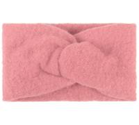 styleBREAKER Women's Fine Knit Headband with Twist Knot | Warm Winter Headband with Soft Surface | Elastic Headband Ear Warmers 15 cm Wide, Colour: Rose
