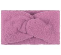 styleBREAKER Women's Fine Knit Headband with Twist Knot | Warm Winter Headband with Soft Surface | Elastic Headband Ear Warmers 15 cm Wide, Colour: Lilac