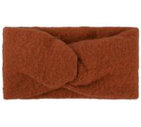 styleBREAKER Womens Fine Knit Twist Knot Winter Headband,Cognac