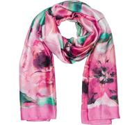 styleBREAKER Womens Floral Watercolor Print Scarf,Pink-