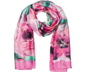 styleBREAKER Womens Floral Watercolor Print Scarf,Pink-