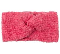 styleBREAKER Women's Knitted Headband with Rib Knit Pattern and Twist Knot, Warm Winter Hairband Boucle Look, Headband 04026063, Colour:Pink