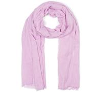 styleBREAKER Womens Lightweight Sheer Viscose Scarf | 50% cotton, 188x100 cm, soft fabric for spring and summer, fringed ends, can be draped as a stole.