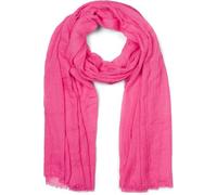 styleBREAKER Womens Lightweight Sheer Viscose Scarf | 50% cotton, 188x100 cm, soft fabric for spring and summer, fringed ends, can be draped as a stole.