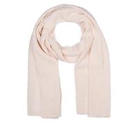styleBREAKER Womens Pleated Cotton Blend Scarf 96x192cm,Beige