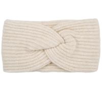 styleBREAKER Womens Ribbed Knit Twist Knot Headband,Beige