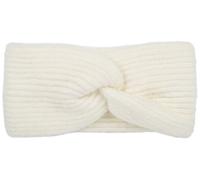 styleBREAKER Womens Ribbed Knit Twist Knot Headband,Cream