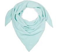 styleBREAKER Womens Solid Cotton Muslin Triangle Scarf | 196x84cm XXL, Made in Italy, 100% natural fiber, breathable, airy, light for spring and summer, versatile.