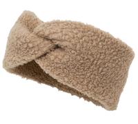 styleBREAKER Womens Teddy Faux Fur Headband,Light Brown