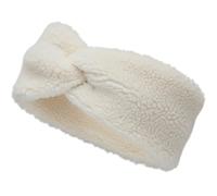 styleBREAKER Womens Teddy Fleece Knot Headband,Cream-White
