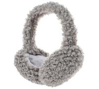 styleBREAKER Womens Teddy Plush Earmuffs with Flexible Headband | 11 cm faux fur ear muffs, 27 cm polyester band for a secure fit. Washable cover. Winter hat alternative.