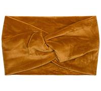 styleBREAKER Womens Velvet-Look Twist Knot Headband,Fawn Brown